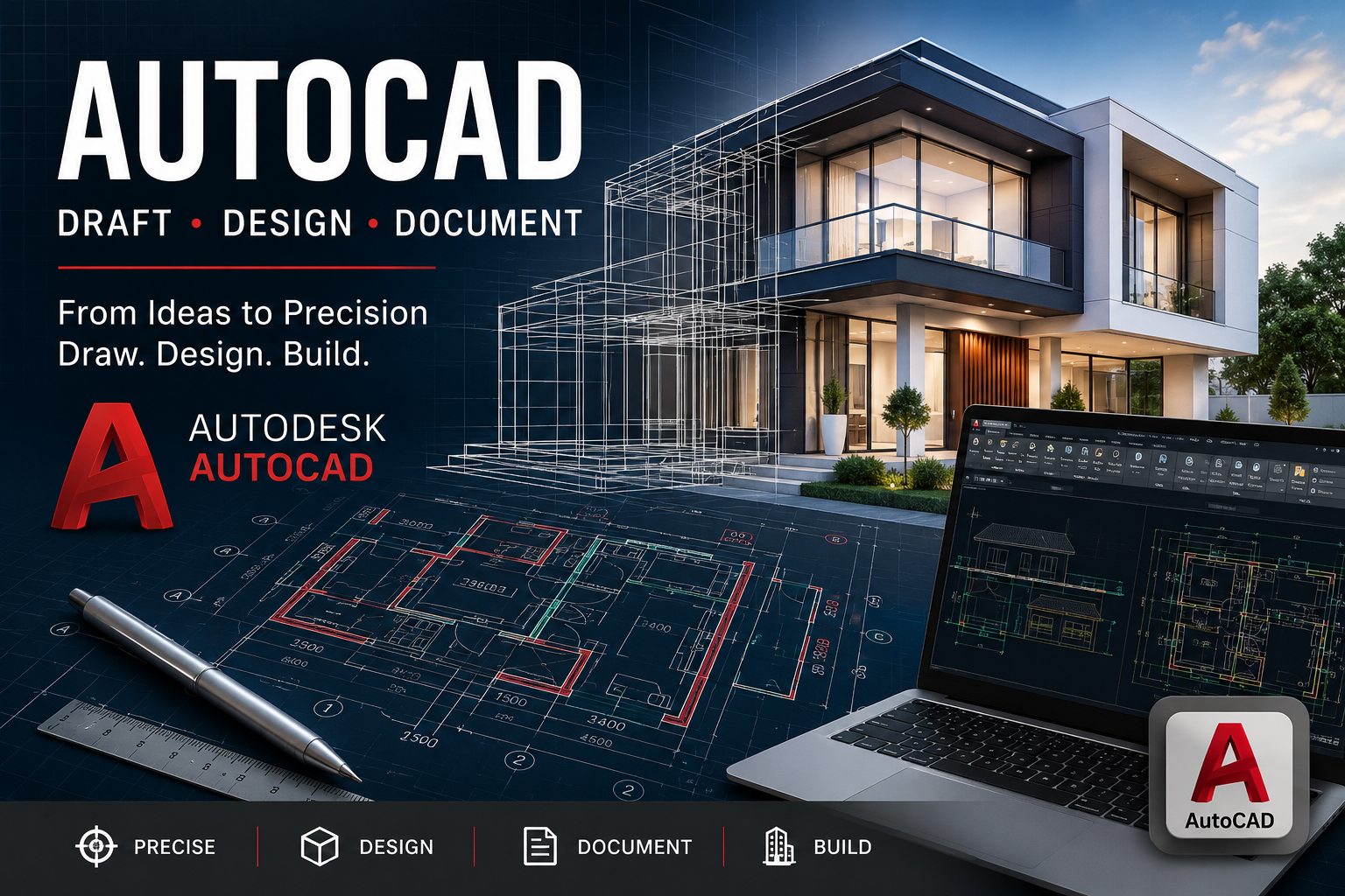 AUTOCAD – COMPUTER-AIDED DESIGN AND DRAFTING